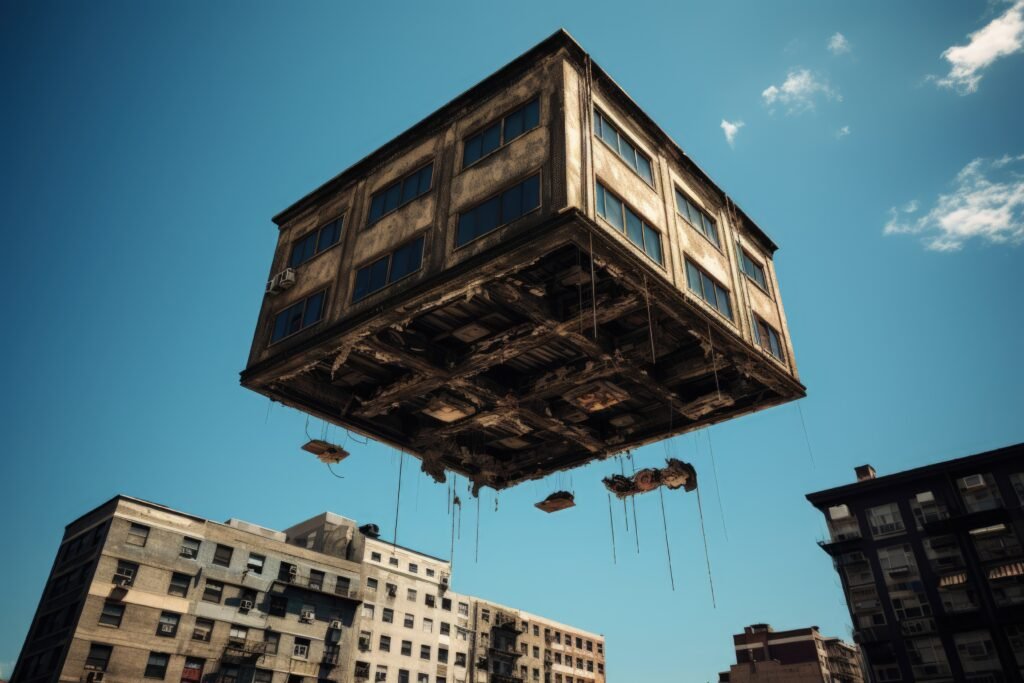 crazy building
